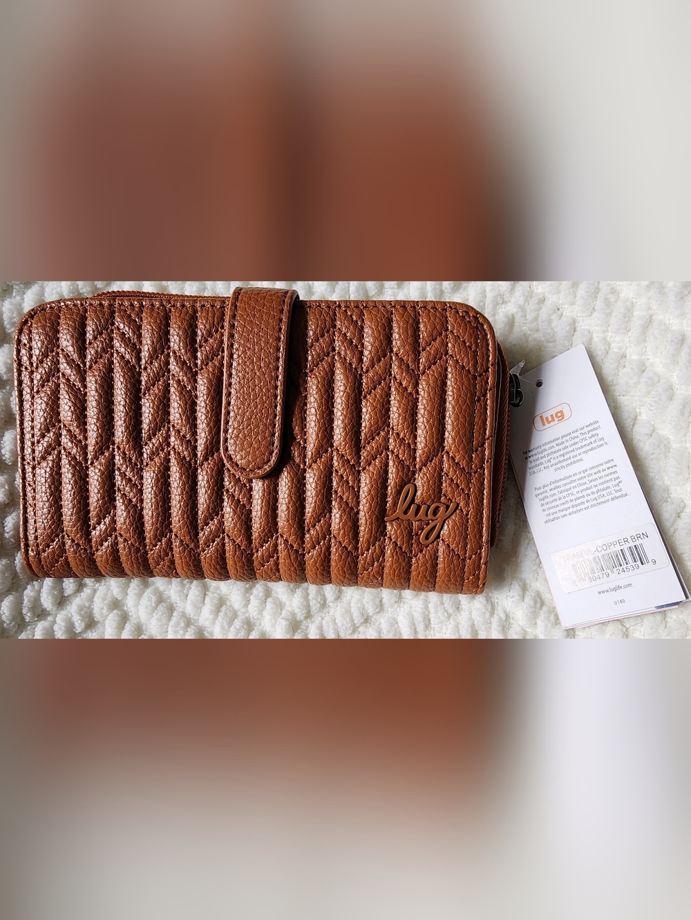 LUG Tram RFID Wallet VL - Copper Brown - Picture 2 of 5